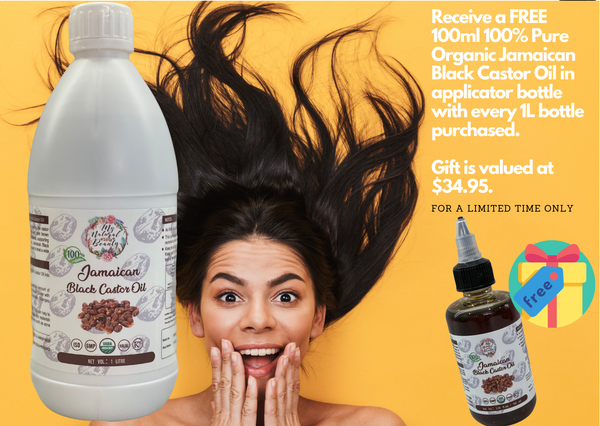 Jamaican Black Castor Oil with FREE gift