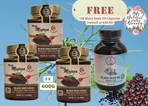 Black Seed Honey. Buy Black Seed honey Australia. Free gift.