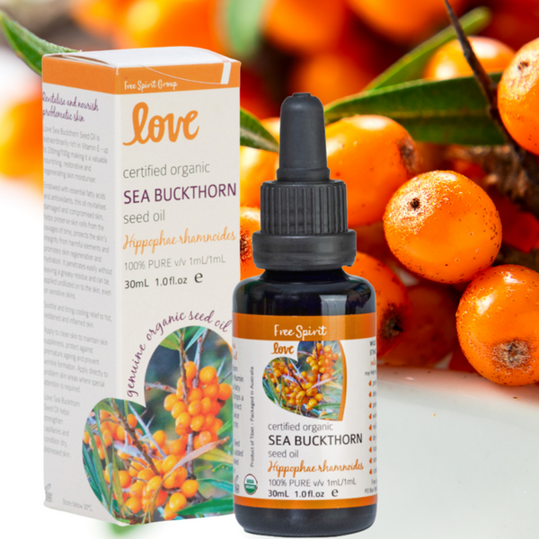 Byron Bay (Free Spirit) Love Oils Organic Sea Buckthorn Seed Oil 30ml