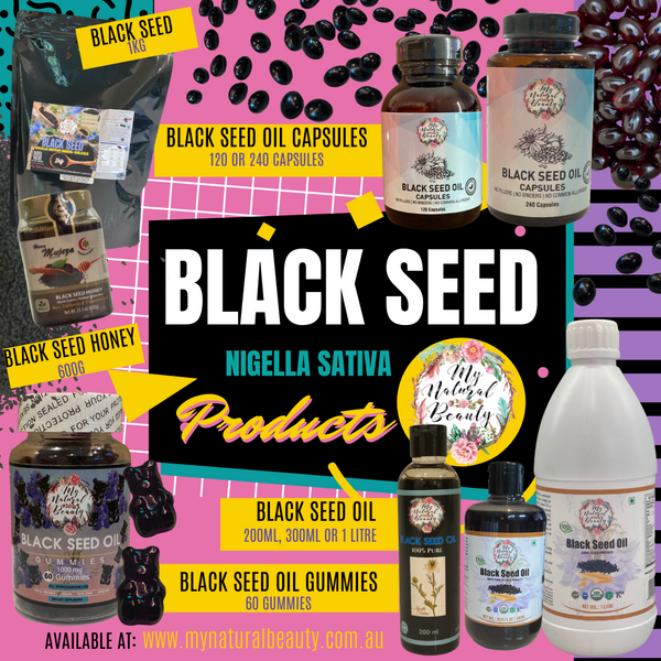 Black Seed Products my natural beauty