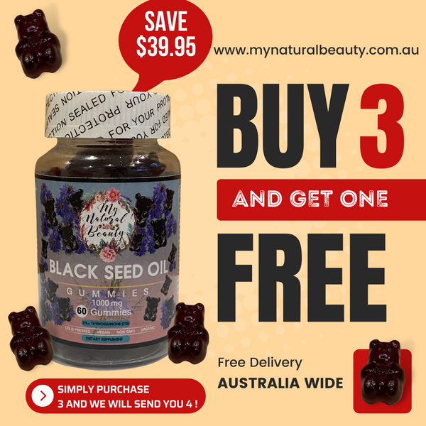 Buy 3 get one Free Black Seed Gummies