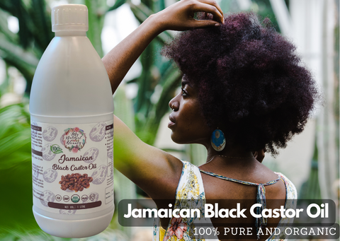 The benefits of Jamaican Black Castor Oil on scalp. Hair growth. Reduce hair loss. Australia.
