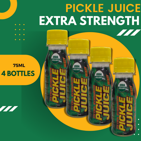 Pickle Juice® has an extended shelf life of three years due to the ingredients of salt and vinegar which are natural preservatives producing a low pH.  A “Best By” date is on every bottle for easy reference.