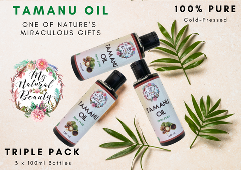 Tamanu Oil triple pack. Buy 3 bottles and save