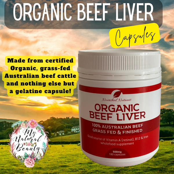 Beef Liver Capsules. Bulk