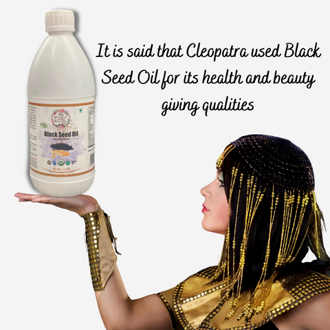 It is said that Cleopatra used Black Seed Oil for its health and beauty giving qualities.