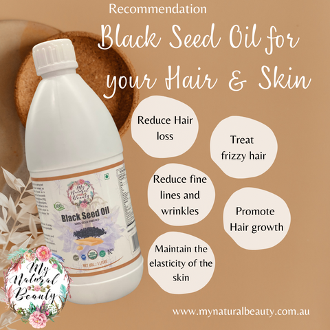 Black Seed Oil for hair and skin