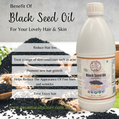 Black Seed Oil benefits for hair and beauty