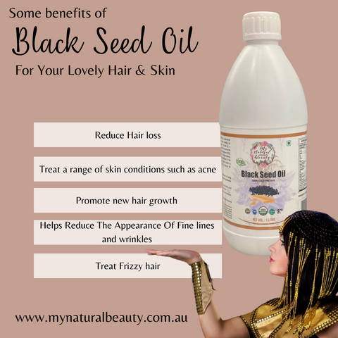 Black Seed Oil for hair and skin