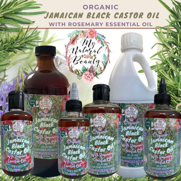 Jamaican Black Castor Oil with Rosemary Essential Oil