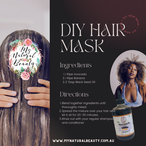 Hair mask with Black Seed oil recipe