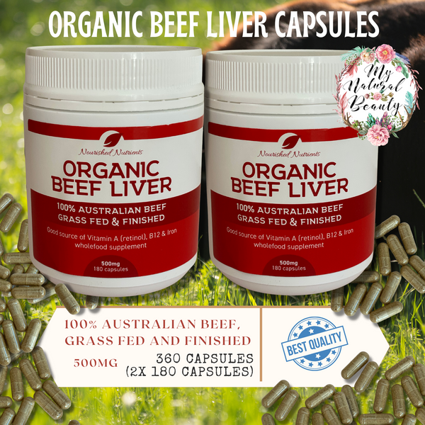 Beef Liver Capsules. Bulk