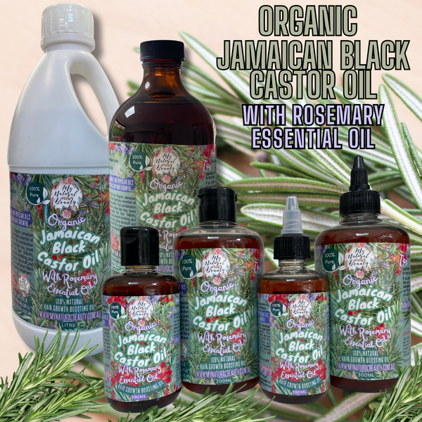 Jamaican Black Castor Oil with Rosemary Essential Oil