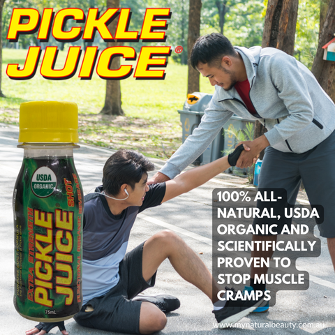 Pickle Juice. a natural cramp remedy