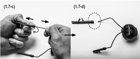 Arm Guide from 3M ComTac IV Headset