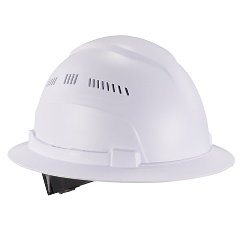 Full Brim Hard Hat in White