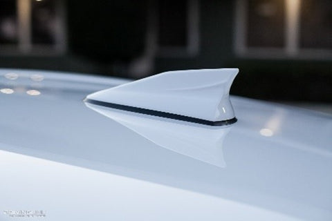 Shark Fin Antenna on top of a car