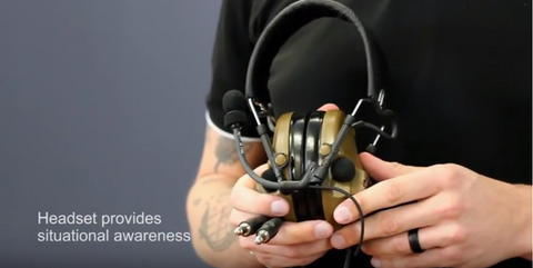 Comtac III Headset with Situational Awareness