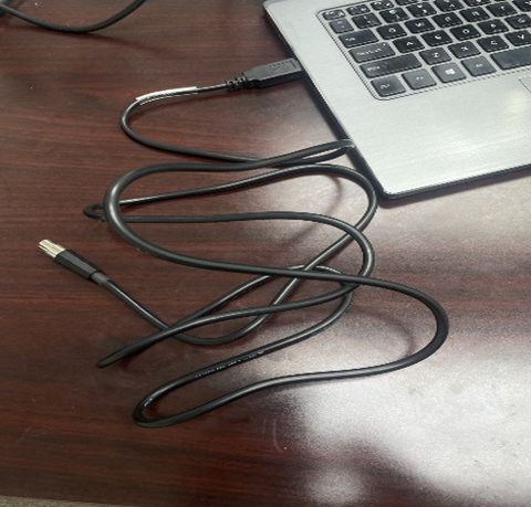 programming cable into computer