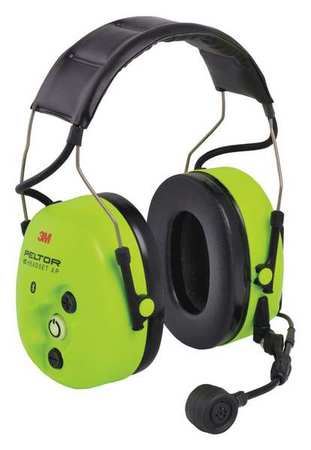 3M Peltor WS Protac XP Headset Yellow