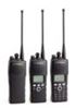 Three Black Motorola XTS 2500 Two-Way Radios