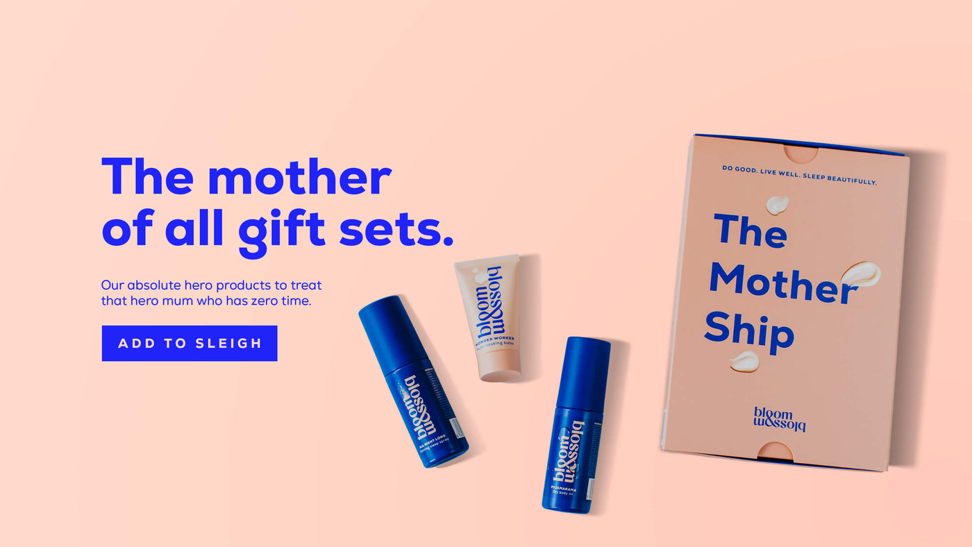 bloom and blossom mother to be gift set