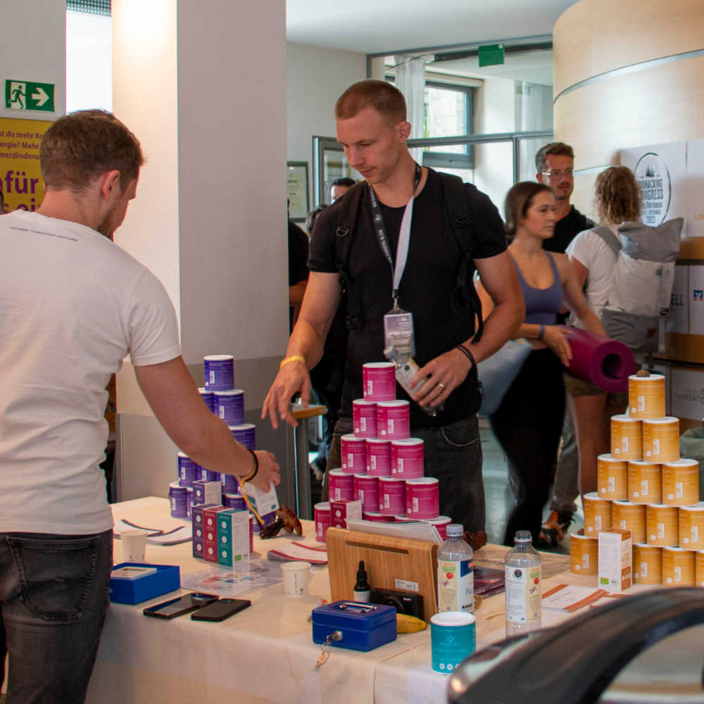 Biohacking Days - Messe Stuttgart - mit smaints