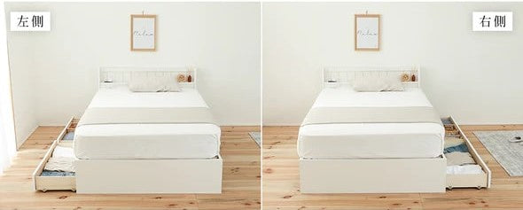 ベッドの機能性を比較した画像