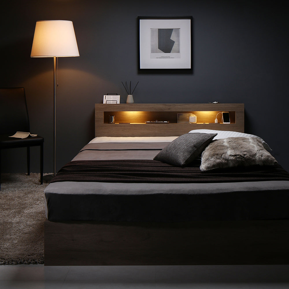 モダンなデザインのベッドのイメージ