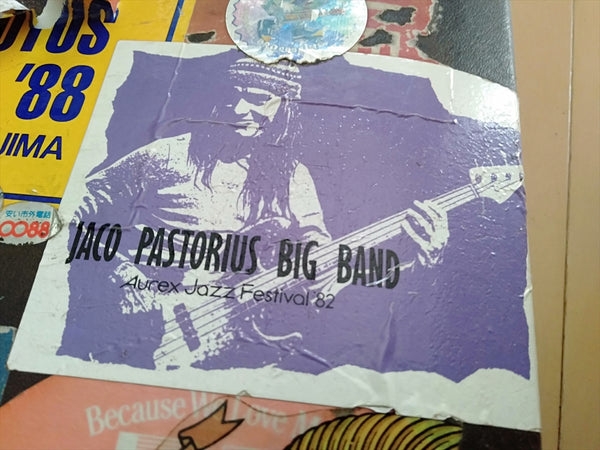 Sticker - JACO PASTORIUS BIG BAND - Aurex Jazz Festival '82