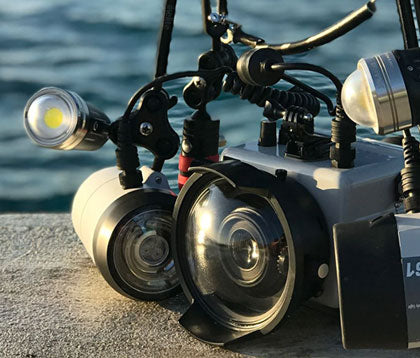 Ikelite Camera Housing with lights