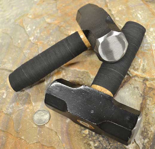 Steel Mini Spalling Hammer - Flint Knapping Tools & Supplies