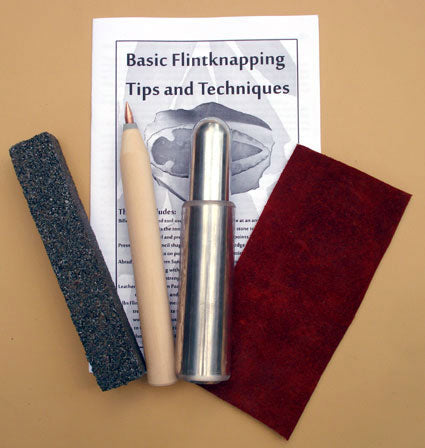 Antler Billet Knap Pack - Abo Tools for Flint Knapping Arrowheads