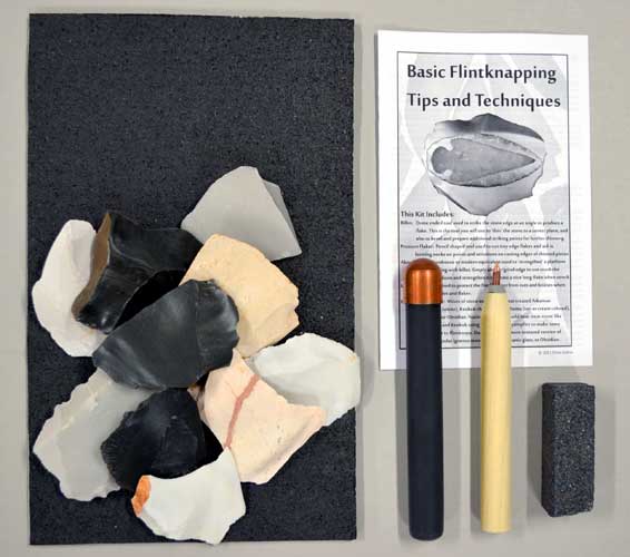 Antler Billet Knap Pack - Abo Tools for Flint Knapping Arrowheads and  Blades