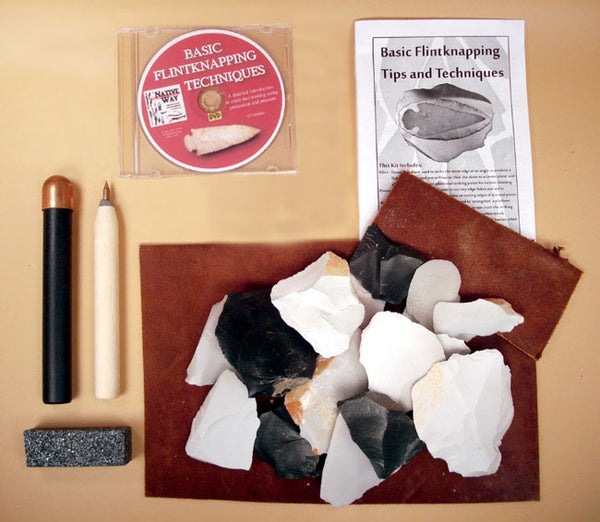 Basic Starter Flintknapping Kit - Flint Knapping Kits & Supplies