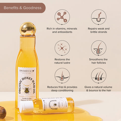Honey Oil for Hair Loss and Hair Growth 