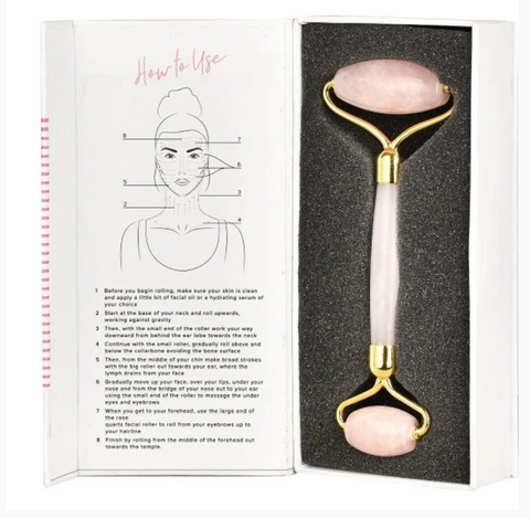 Rose Quartz Facial Roller