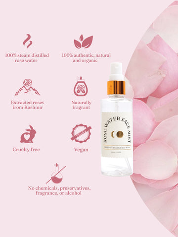 Benefits of Rose Water for face