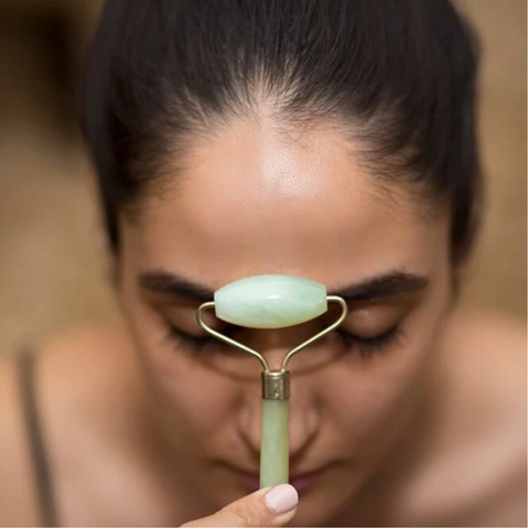 Should You Jade Roll Your Neck? How to Use a Face Roller to Reduce