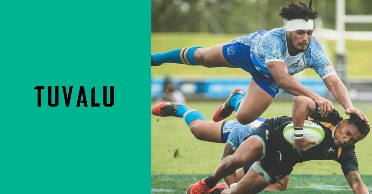 Tuvalu custom rugby kit Stingz