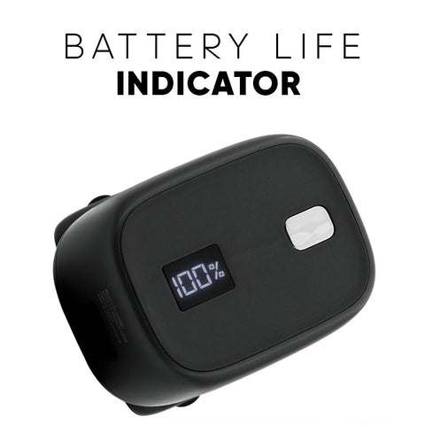 One Lion Gold PRO has a numerical battery life indicator