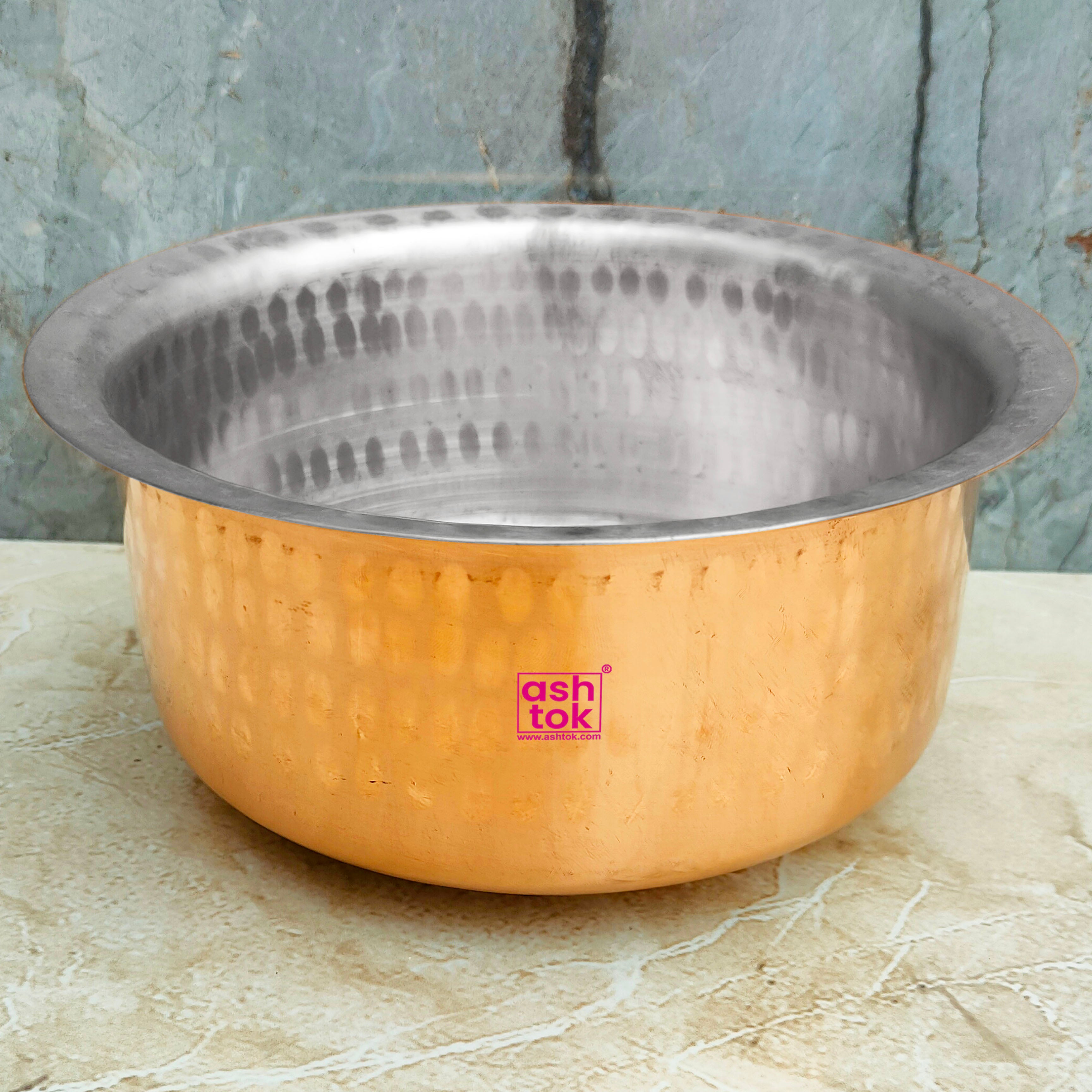 Buy Hammered Copper Kadai Online at Best Prices