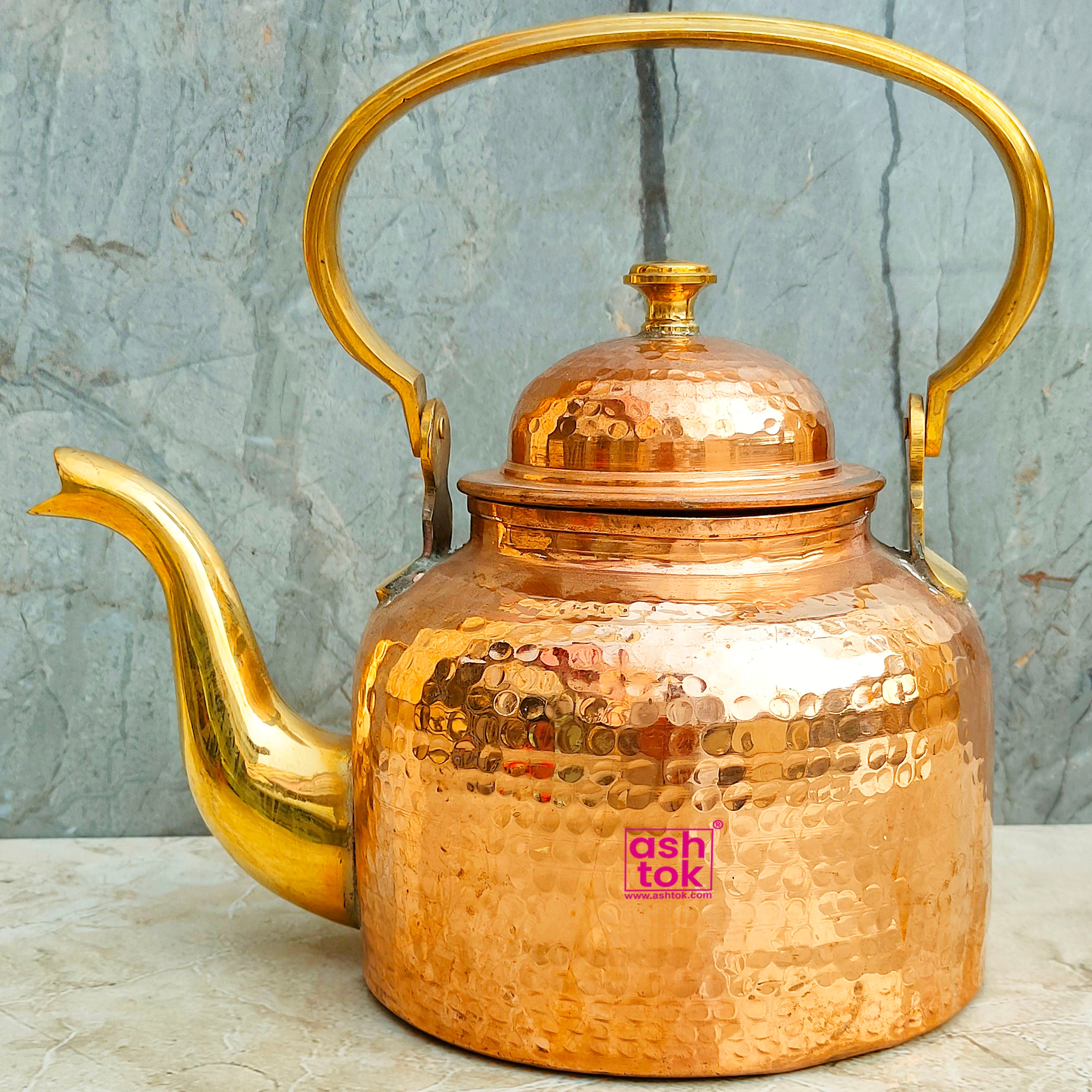 Brass Tea Kettle Pot, Brass Kettle Serving Pot, BraTea Pot