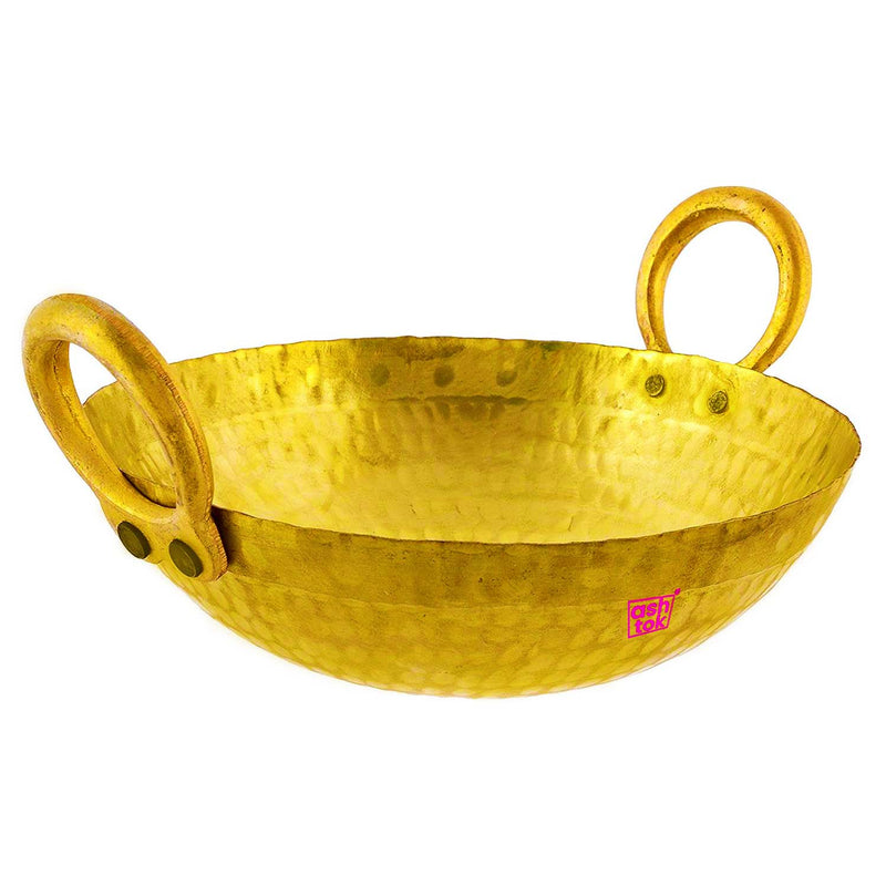 Aluminium Kadai with Lid  indolium Kadai Online – Ashtok