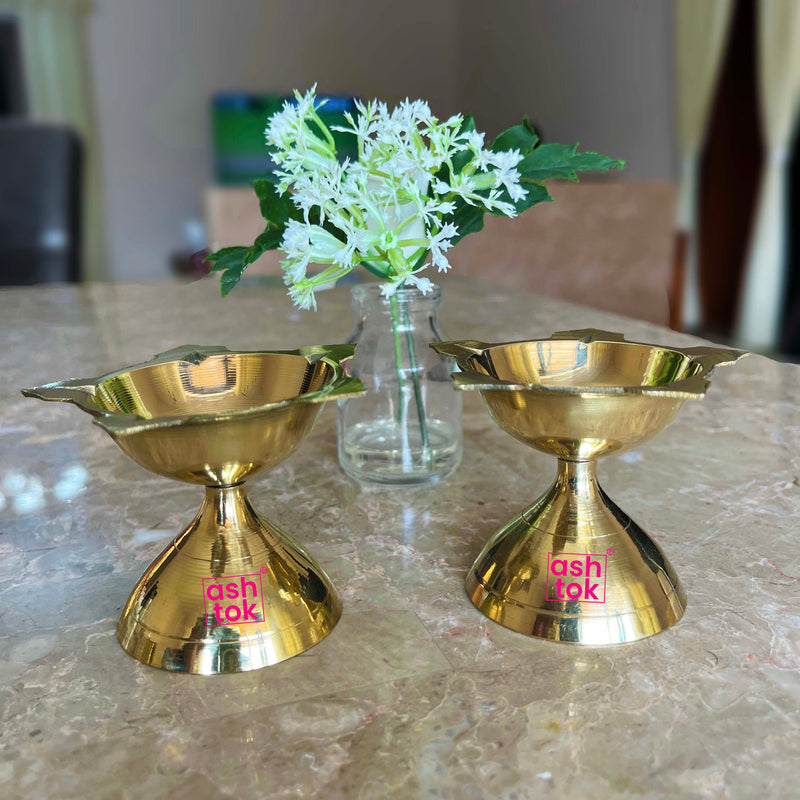 Brass Kuber Diya  Buy Kubera Deepa Online in India – Ashtok