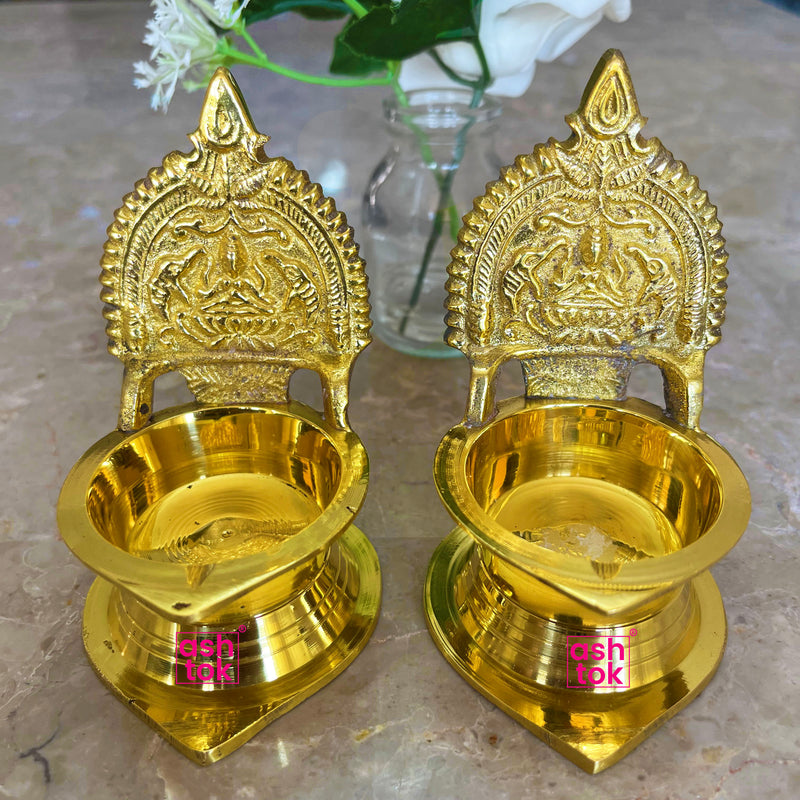 Brass Fancy Dinner Set, Traditional Design Brass Thali Set – Ashtok