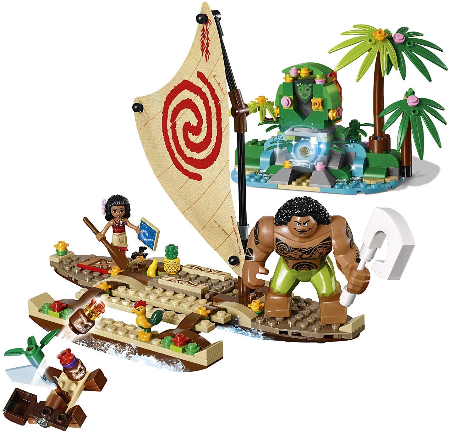 lego disney princess moana's ocean voyage