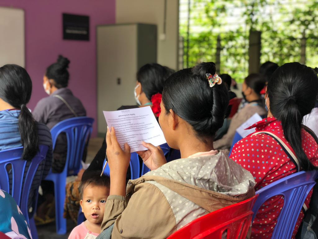 more than 100 families enrolled in Cambodian children’s charity