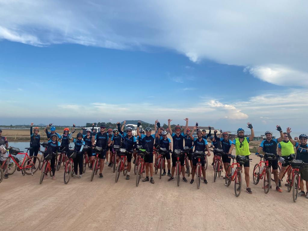 first ever long-distance charity riders