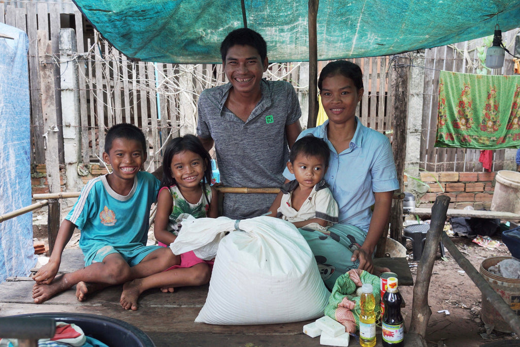 The Sun Family during a lockdown emergency relief day